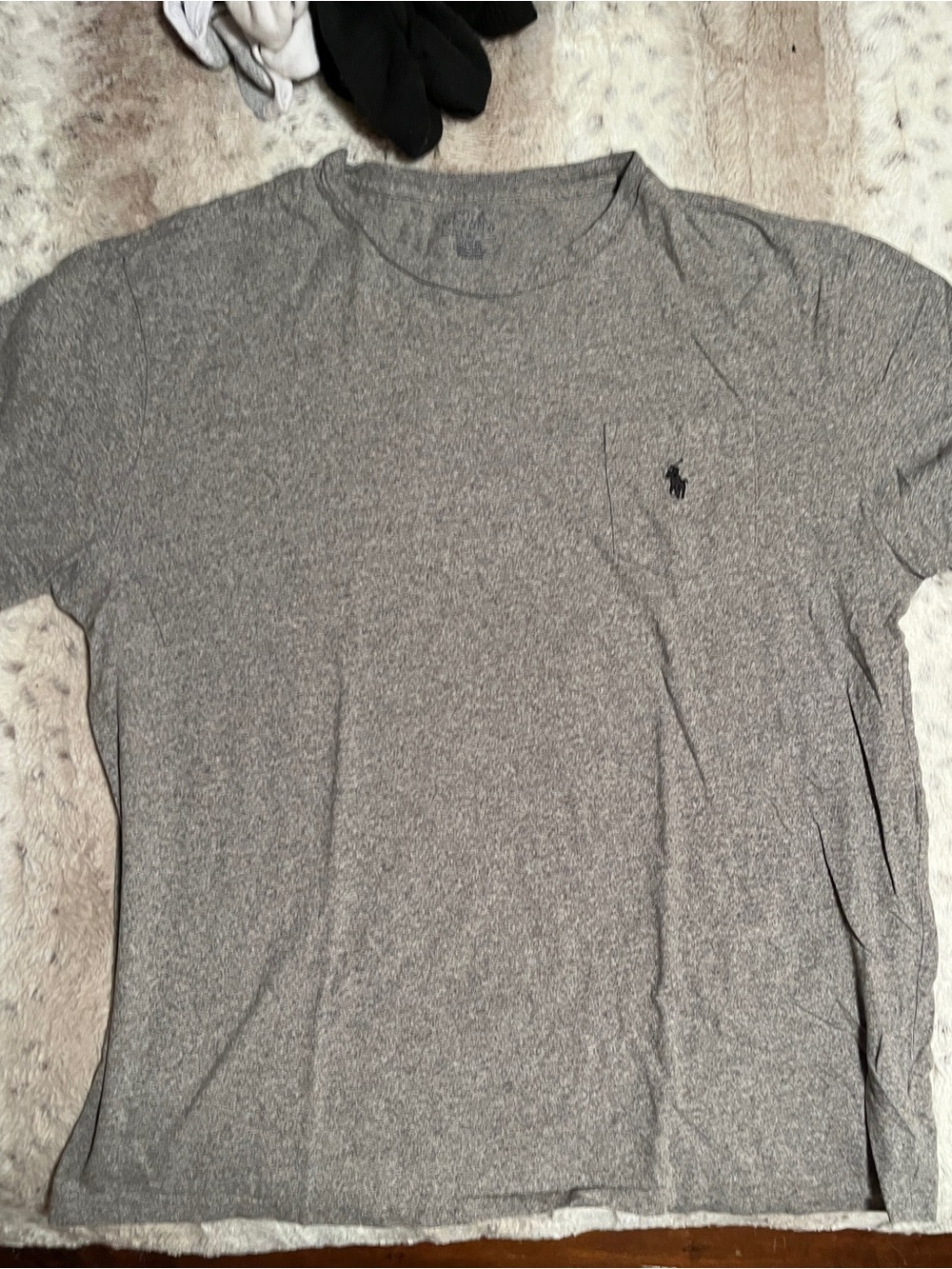 Polo by Ralph Lauren Heather Gray Short-Sleeve Pocket Tee